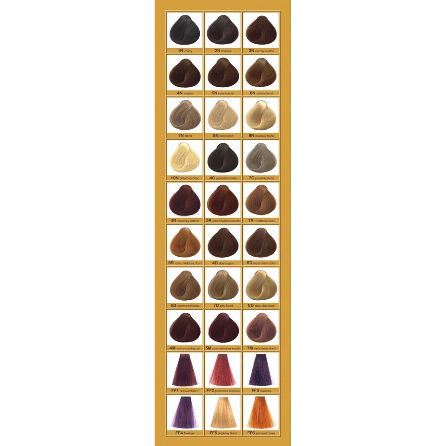 Herbatint, vopsea de păr permanentă, Blond - 7N