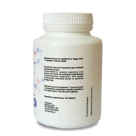 MSM Organisch Zwavel OptiMSM PLUS 180 tabletten Aliness
