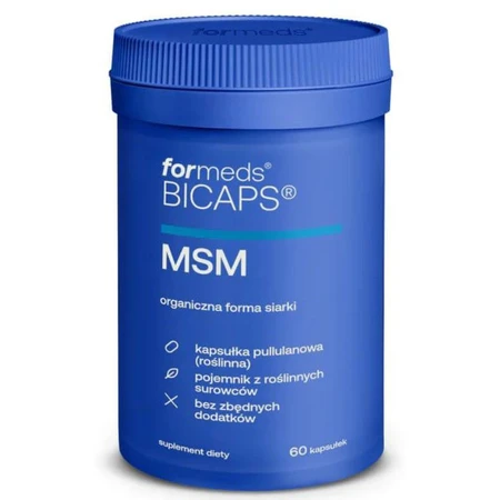 Bicaps MSM 700mg 60 cápsulas Formeds