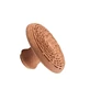 Natural Moroccan pumice stone Hamman in red clay