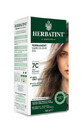 Herbatint, vopsea de păr permanentă, Ash Blonde - 7C