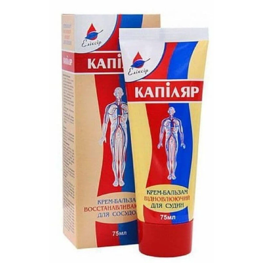 Kapilar cream - conditioner with Siberian larch extract 75ml: ceny i cechy