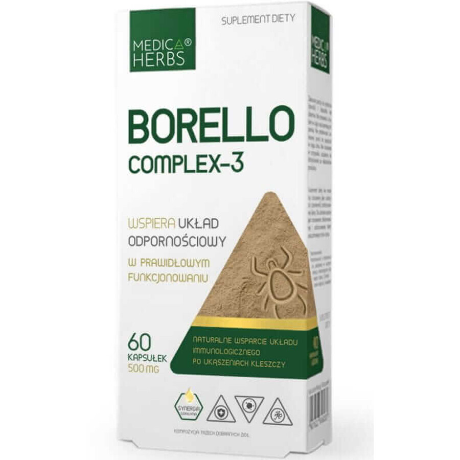 Borello Complex-3 60 cápsulas Medica Herbs