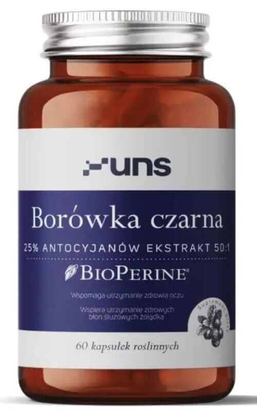 Blueberry 450mg 60 capsules UNS