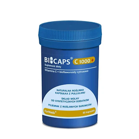 BICAPS Vitamina C 1000+ PLUS vitamina C, 60 capsule, Formeds