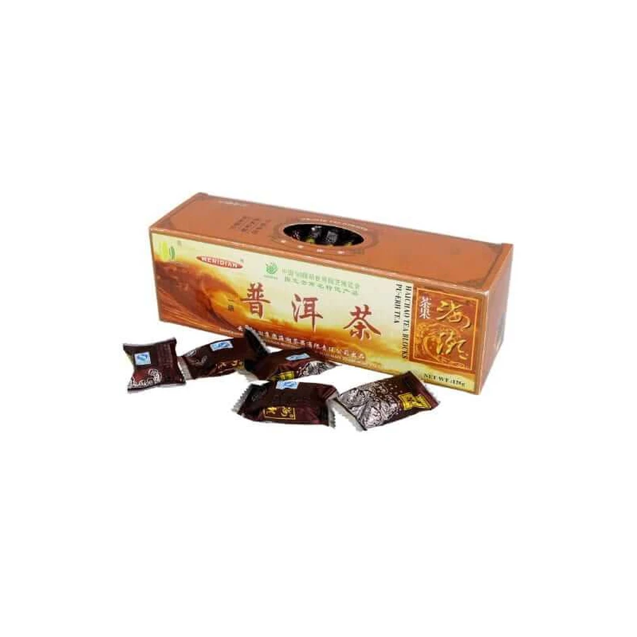 Pu-Erh red tea pressed red tea cubes 125g MERIDIAN