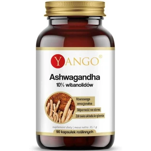 Ashwagandha 10% vitanolides - 90 cápsulas Yango