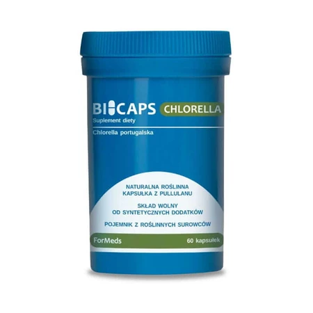 Bicaps Chlorella Portugal 60 caps 530mg, Formeds