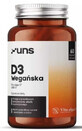 Vitamin D3 (3600IU) Vegan 60 capsules UNS