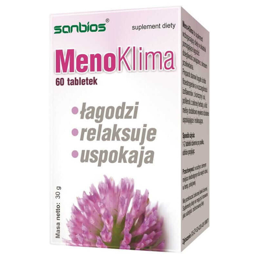 Meno-Klima 60 tabletten SANBIOS