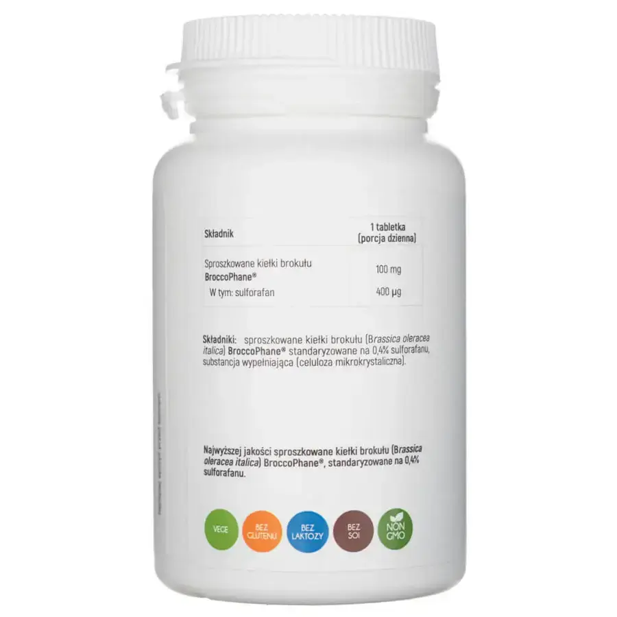 Brokkoli-Sprossen Sulforaphan 400 µg, 100 Vege-Tabs Aliness