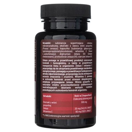 Skoczylas IJzer 3 vormen met vitamine C, 60 capsules