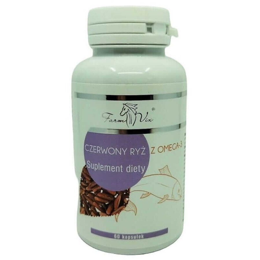 Red rice with Omega-3 (60 capsules) Farm-Vix