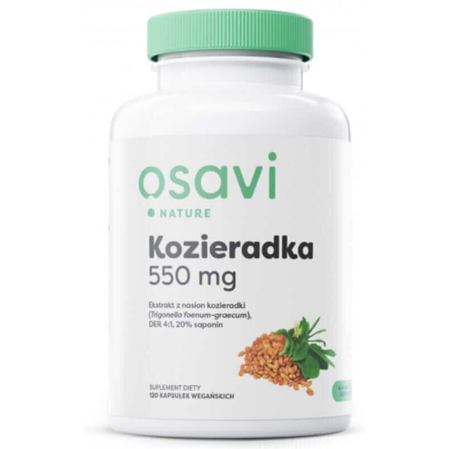 Osavi Fenegriek 550 mg - 120 capsules