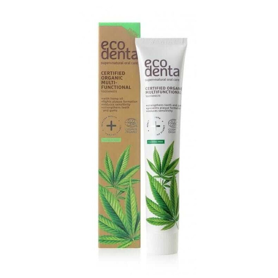 Comprar Dentífrico multifuncional con aceite de cáñamo 75ml Ecodenta Dentífrico multifuncional con aceite de cáñamo 75ml Ecodenta