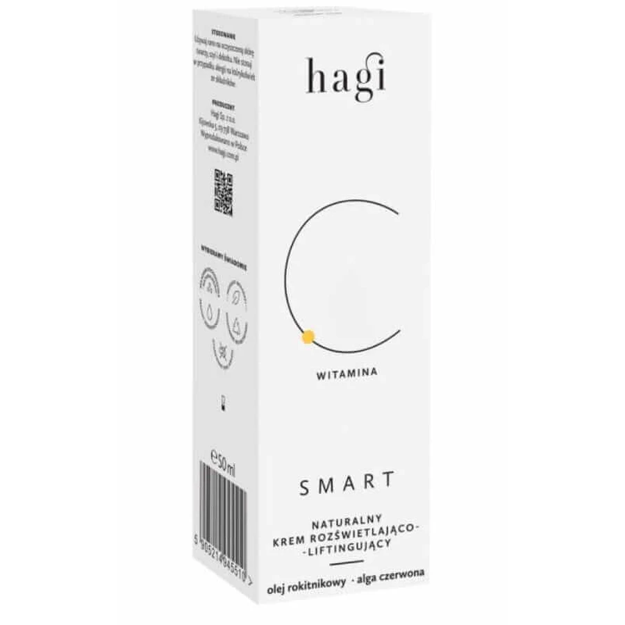 SMART C 50ml Hagi SMART C Perlglanzpigment Natürliche Aufhellung und Lifting Gesichtscreme 50ml Hagi