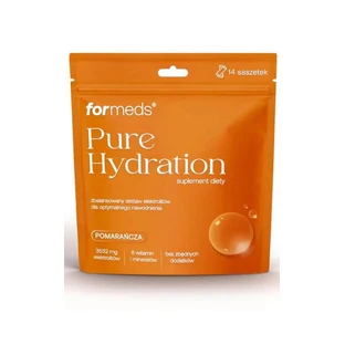 Hidratación Pura Electrolitos Sabor Naranja 14 sobres Formeds