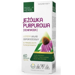 Echinacea 420mg, 60 capsules, Medica Herbs