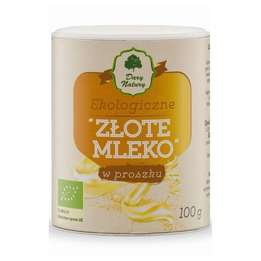 Latte dorato biologico in polvere 100g Regali dalla natura
