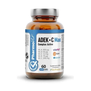 ADEK + C Max Complex Actief 60 caps wege Pharmovit Clean Label