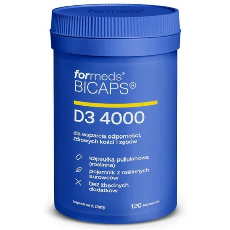 Bicaps D3 4000 (120 cápsulas) Formeds