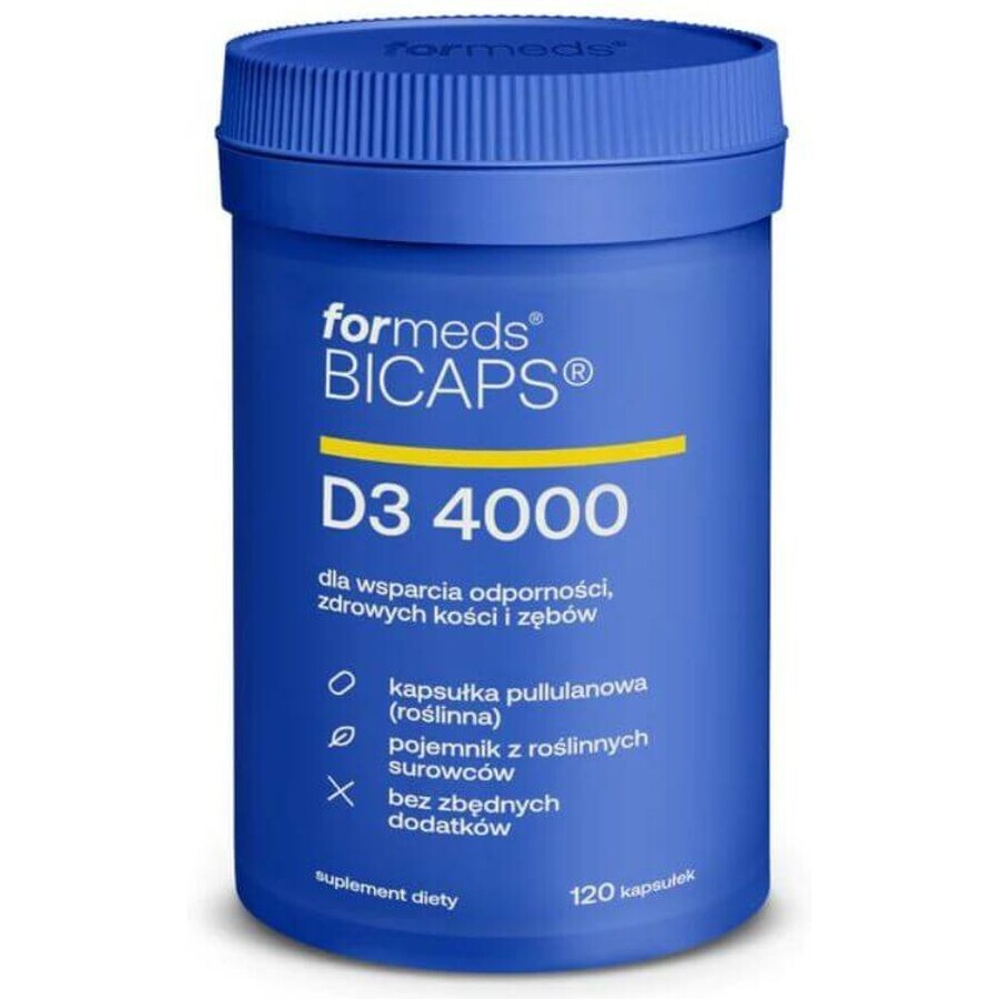 Bicaps D3 4000 (120 gélules) Formeds