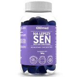 Better Sleep Gels CBD + melatonina 180 g (60 unidades) CBDmed