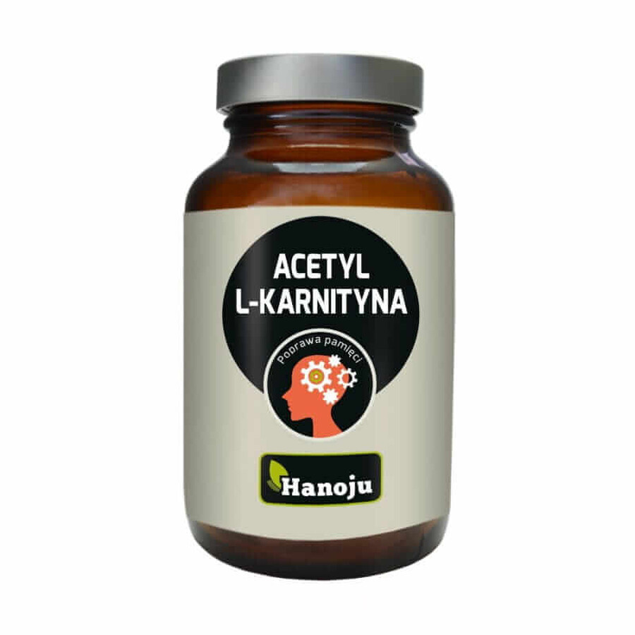 Acetyl-L-carnitine 400mg 90 caps. Hanoju