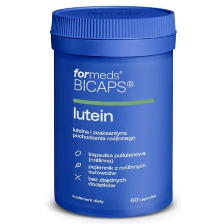 Bicaps Lutein (Luteína) 60 cápsulas, Formeds