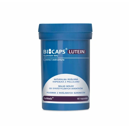 Bicaps Lutein (Luteína) 60 cápsulas, Formeds