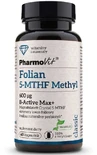 Folato 5-MTHF Metil Folato 600 µg 60 cápsulas pequeño Pharmovit Classic