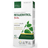 Resveratrol forte 250mg, 40 capsule Medica Herbs