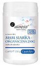 Azufre org&#225;nico MSM - OptiMSM - polvo 250g Aliness
