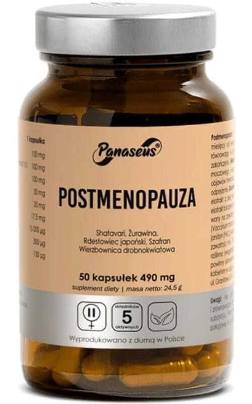 Postmenopausal 50 capsules Panaseus