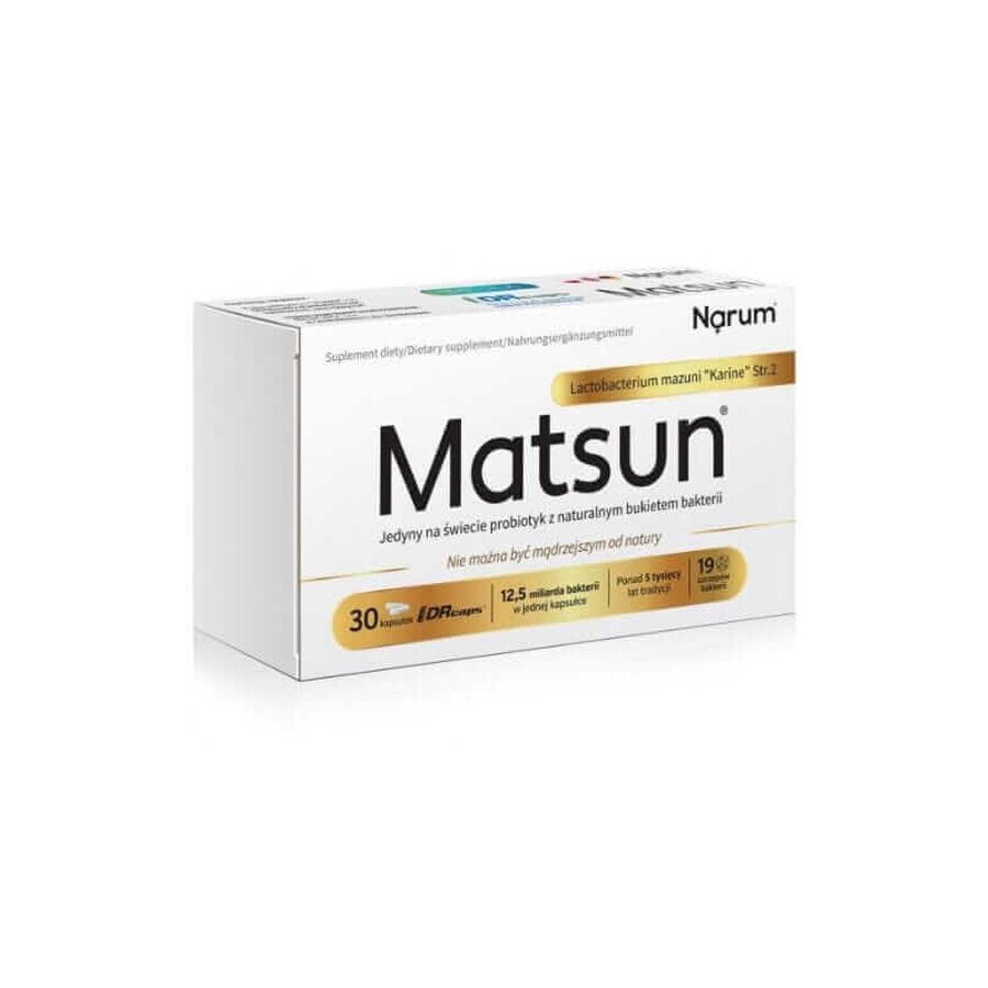 Narum Matsun probiotico 30 capsule