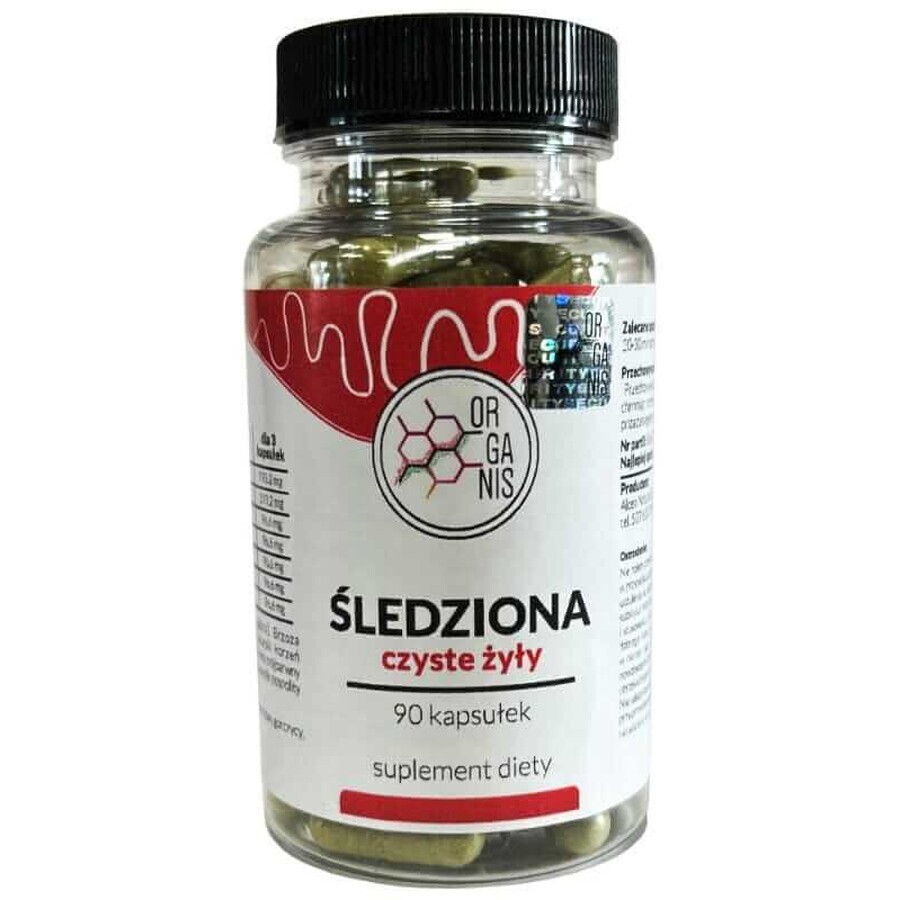 Milza Sangue Puro 90 capsule Organis