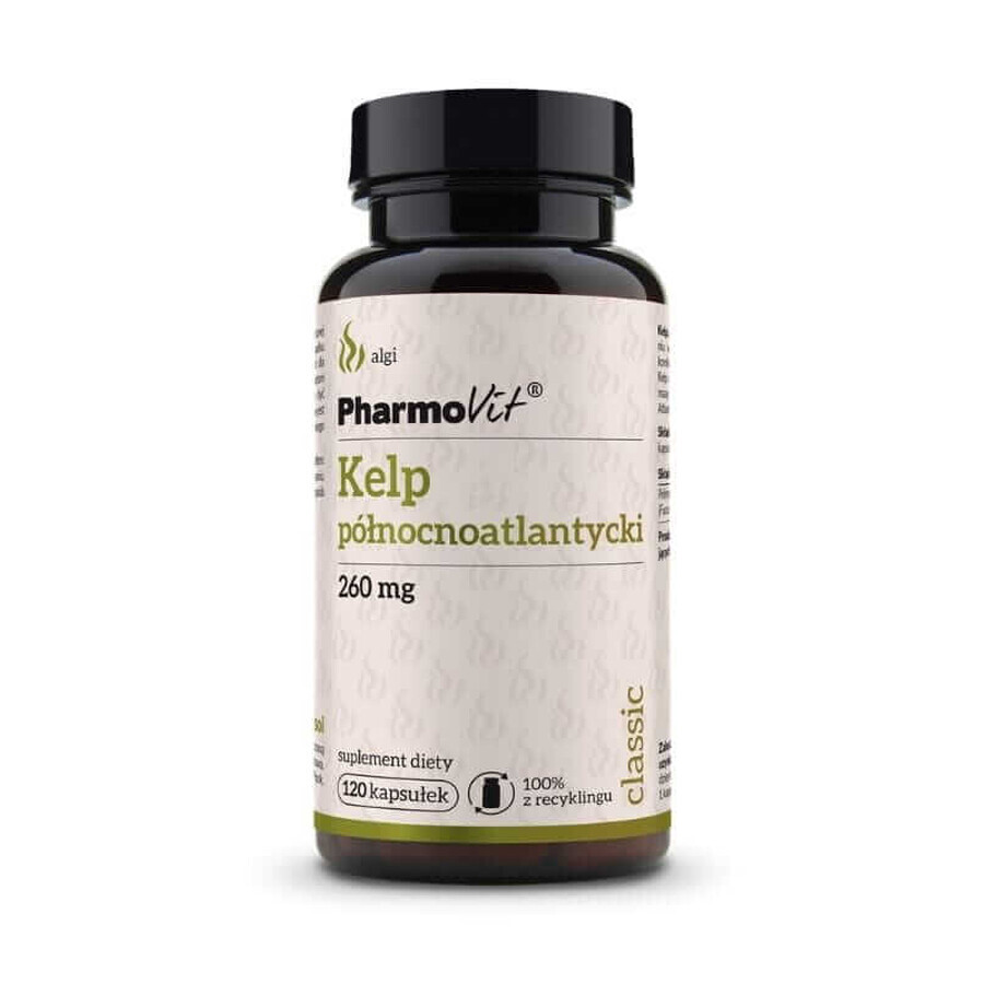North Atlantic Kelp 260mg 120 capsules Pharmovit Classic