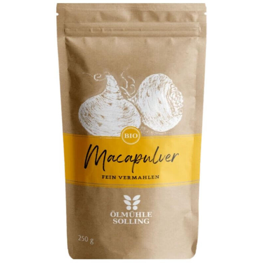 Bio maca rădăcină 250 g pulbere Ölmühle Solling