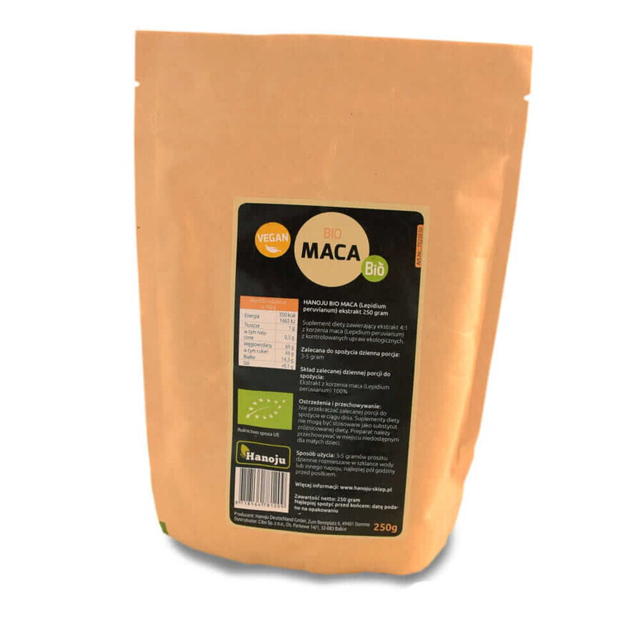 BIO Maca extract 4:1 250g Hanoju