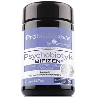 ProbioBalance Psicobiótico BIFIZEN 6,5 mil millones x 30 cápsulas vegetales. Aliness
