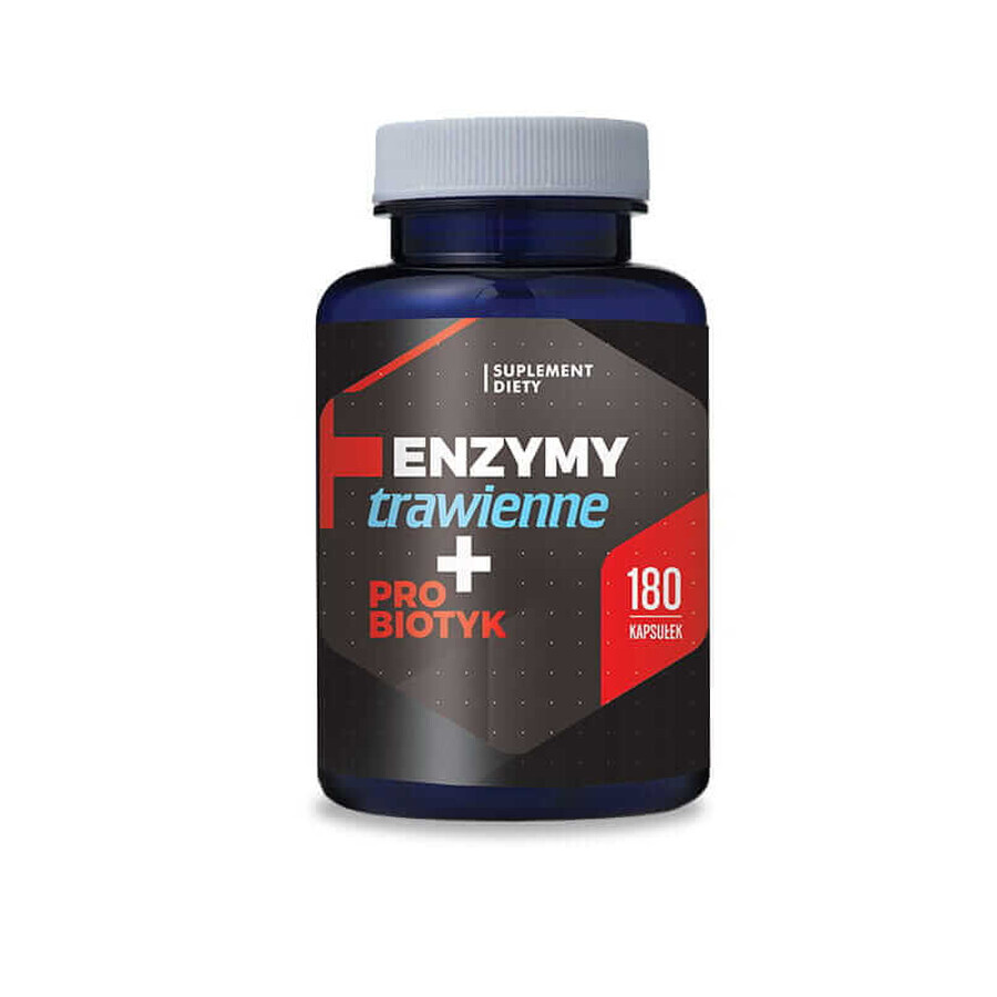 Verdauungsenzyme + Probiotika 180 Kapseln - Hepatica