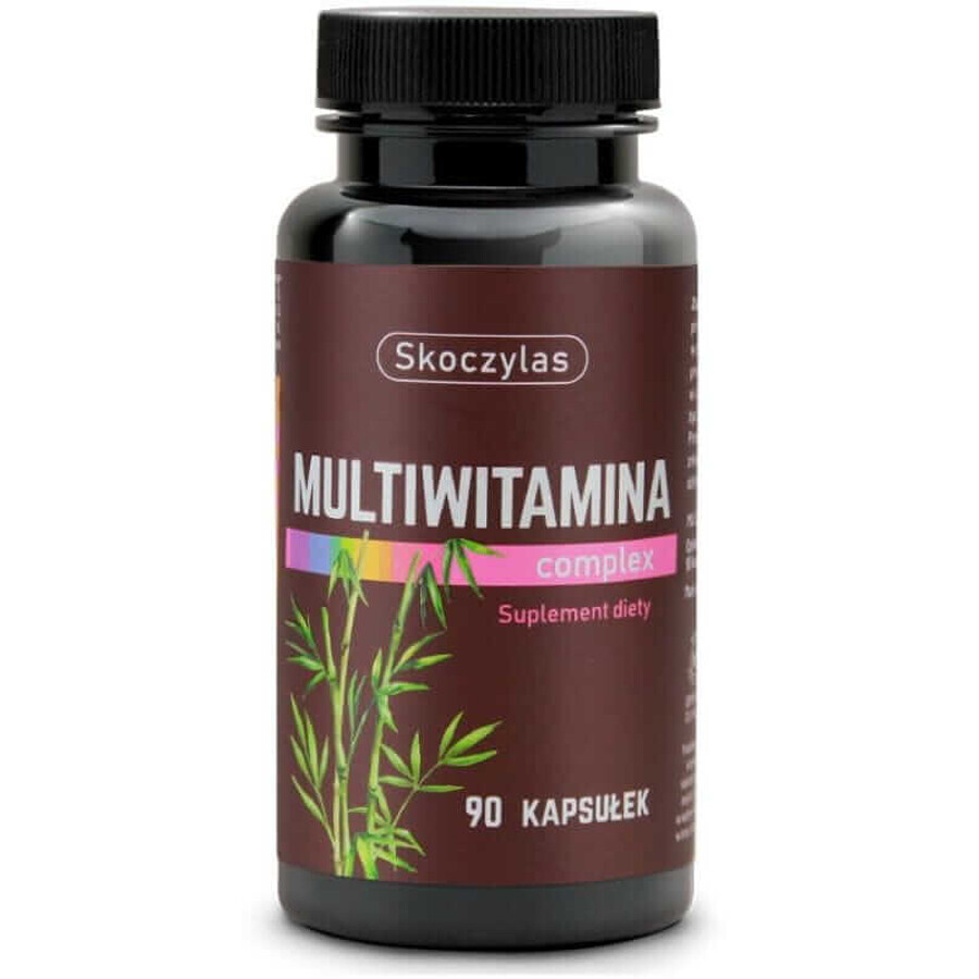 Skoczylas Multivitaminas + silicio, boro, yodo 90 cápsulas