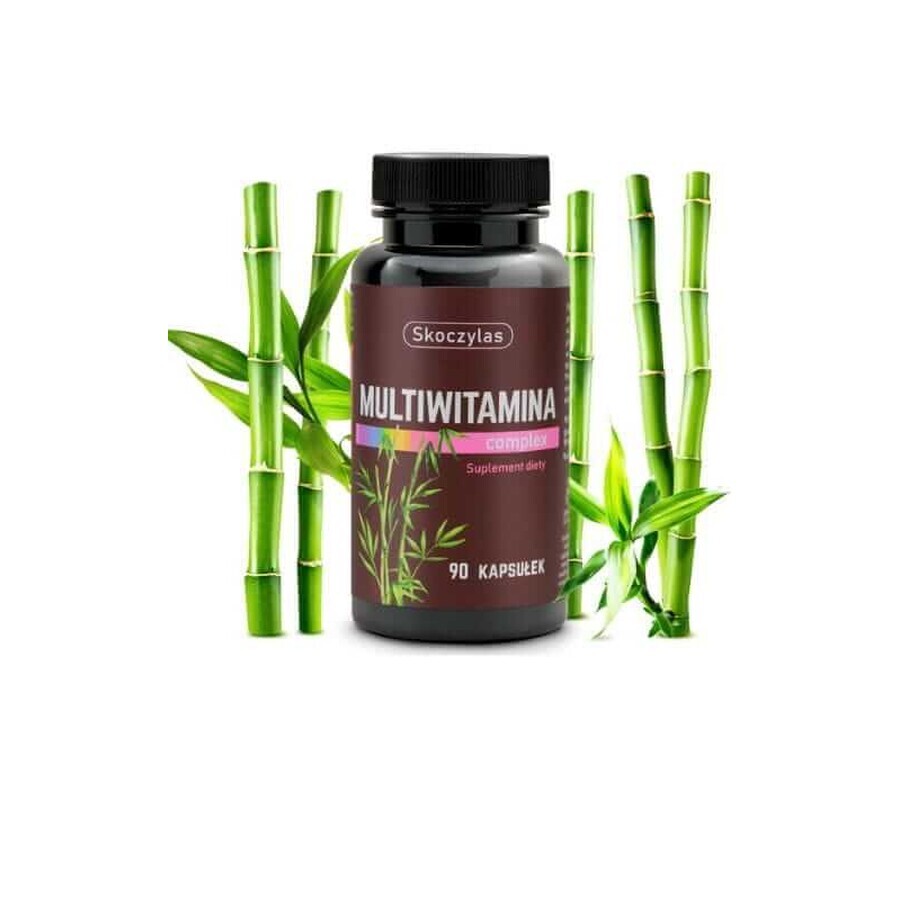 Skoczylas Multivitaminas + silicio, boro, yodo 90 cápsulas