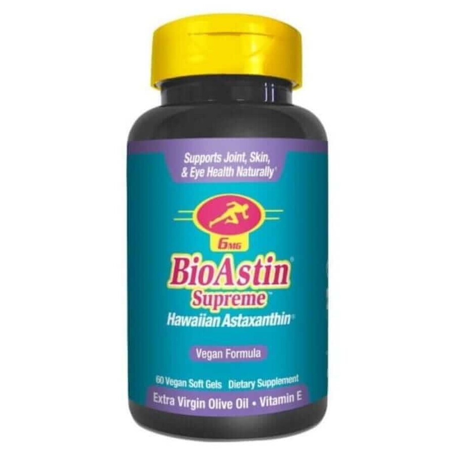 BioAstin® Astaxanthin Supreme 6 mg (60 Kapseln)
