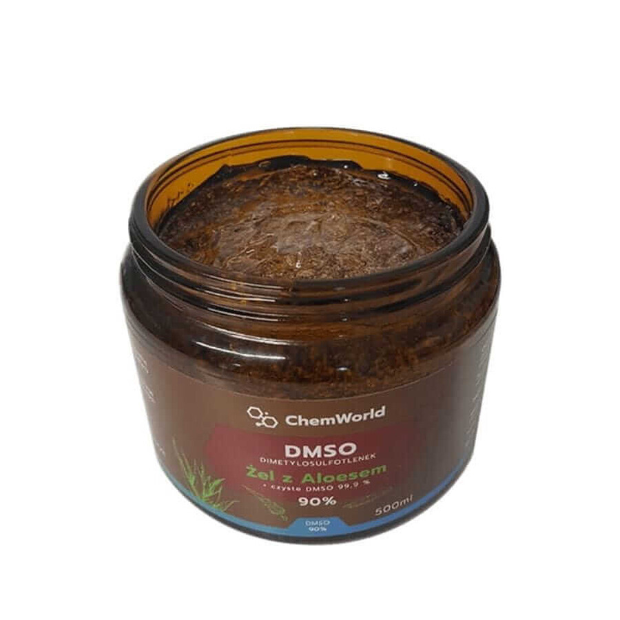 DMSO Gel 90% avec Aloe Vera - Très puissant 500 ml ChemWorld