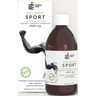 Collagen Sport avec vitamine B12 max - 500ml Healthy Herb