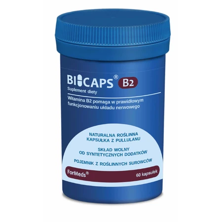 BICAPS B2 (Riboflavin) 60 capsules vege Formeds