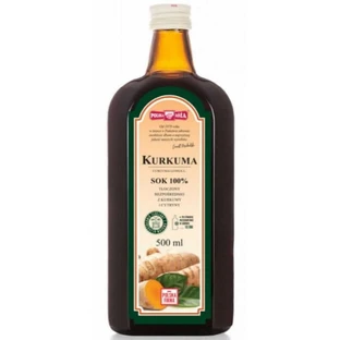 Turmeric juice 500ml Polska Róża