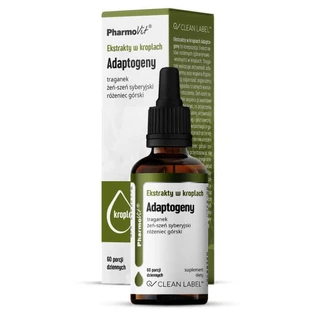 Adaptogene Extrakte in Tropfen 30 ml Pharmovit Clean Label