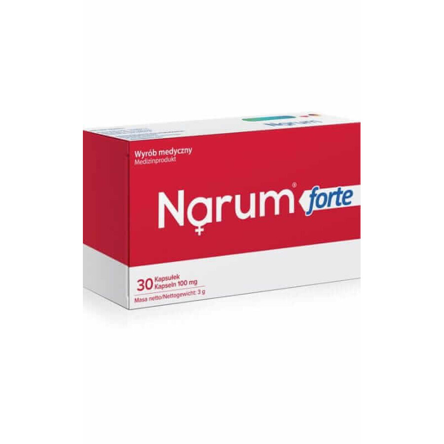 Narum Forte 100 mg, 30 capsule